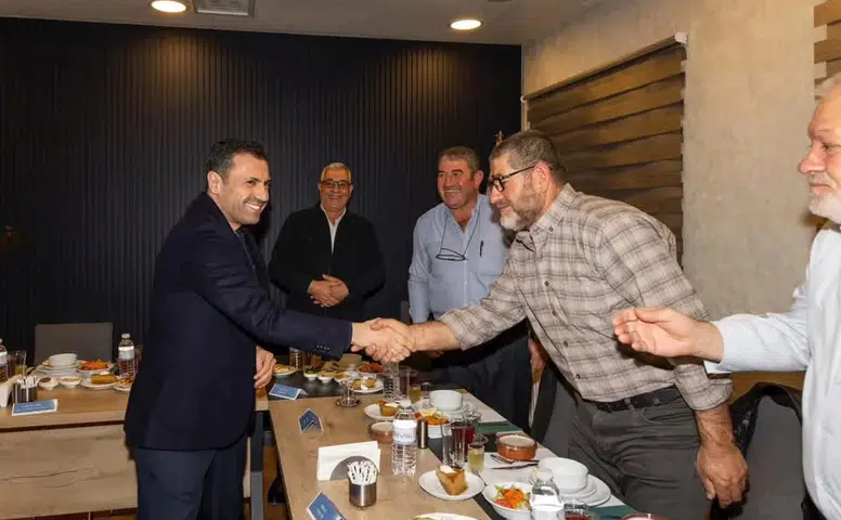 Başkan Özgökçen, Konyalı emekliler ve çiftçilerle buluştu