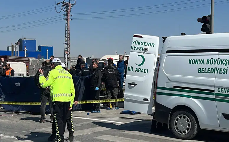 Konya’da feci kaza: Motosiklet sürücüsü hayatını kaybetti