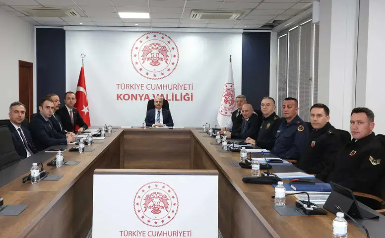 Konya'da projeler masaya yatırıldı! Yatırım Değerlendirme Toplantısı gerçekleştirildi