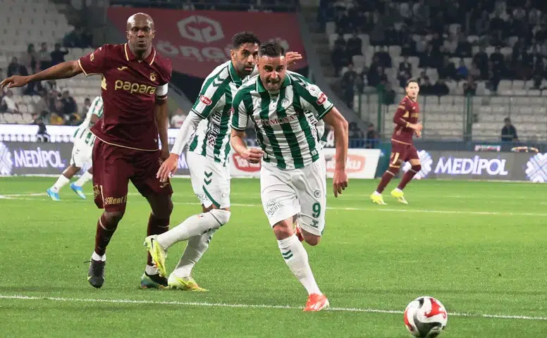 Trabzonspor'un serisine Konyaspor son verdi