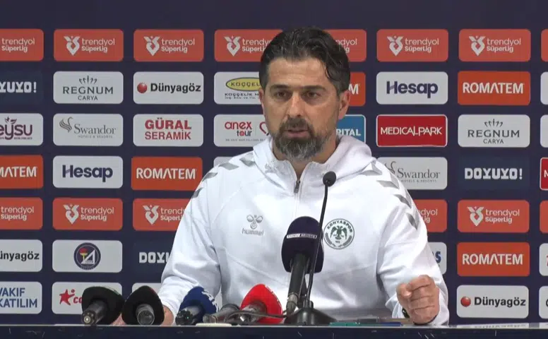Konyaspor'da İlhan Palut, 3 puanı değerlendirdi! Sonuna kadar disiplinli oynadık