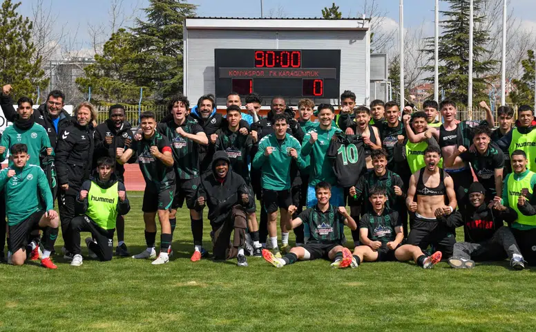 Konyaspor'un gençleri, Togolu forveti ile kazandı