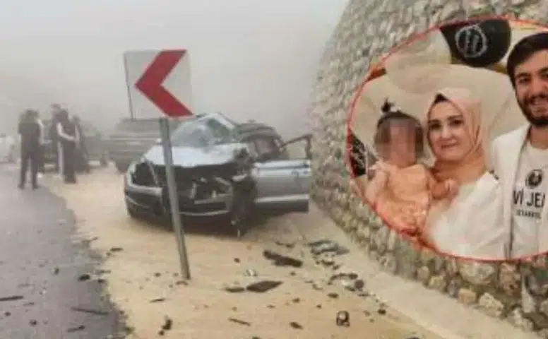 Konya yolunda acı kaza! Doktor çiftin kızları öldü