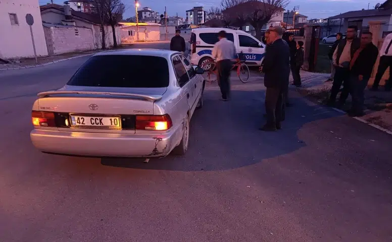 Konya’da ehliyetsiz sürücüler çarpıştı! 1 yaralı