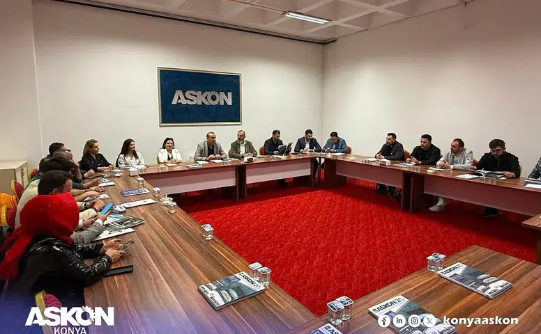 Konya iş dünyası bu toplantıda buluştu