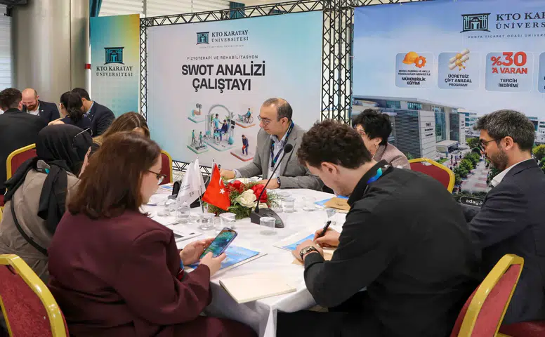 KTO Karatay Üniversitesi’nde dikkat çeken toplantı: Fizyoterapi eğitimi nasıl şekillenecek?