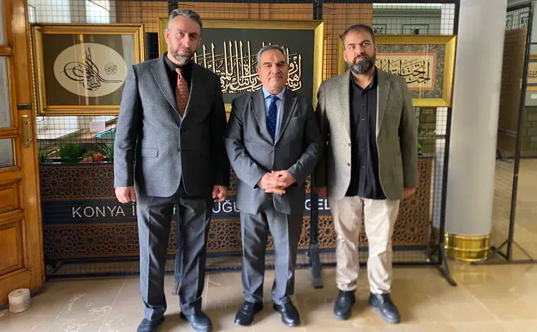 Konya'daki sergiden güçlü mesaj: “Sanat ve aile sabır ister”