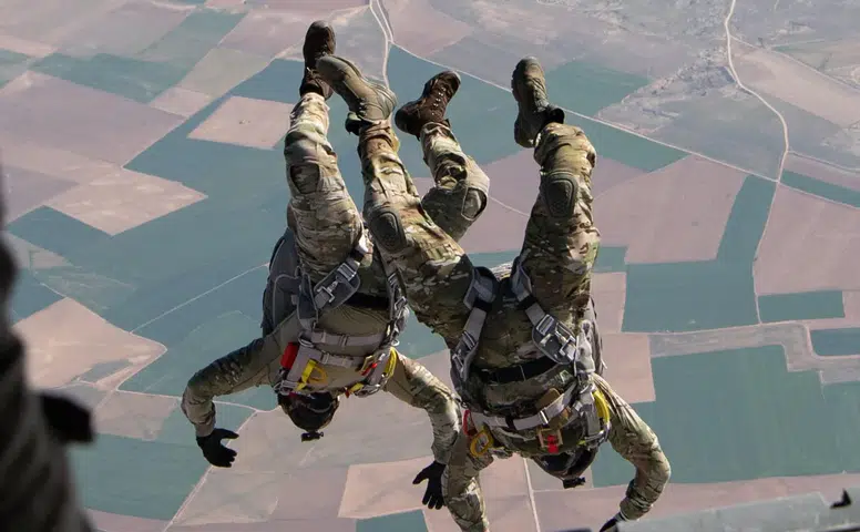 Bu görüntüler Konya’da çekildi! Korkusuzca atladılar