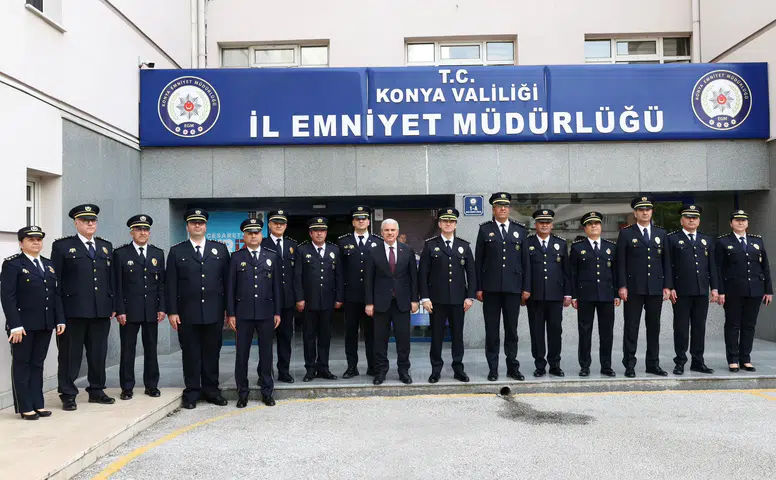 Konya Valisi Akın, yeni Müdür Koç ile görüştü