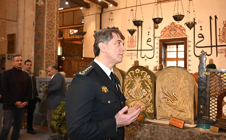 Konya İl Emniyet Müdürü Koç’tan manevi mekanlara ziyaret
