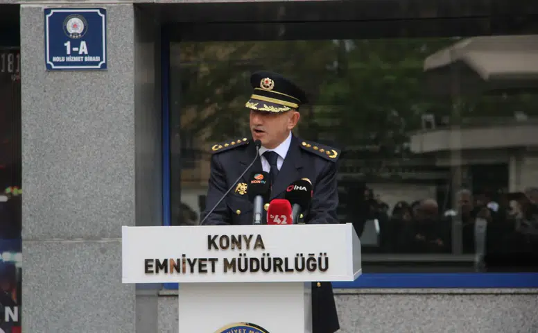 İl Emniyet Müdürü Yüksek'ten Konya'ya veda! "Gönlümüz burada"