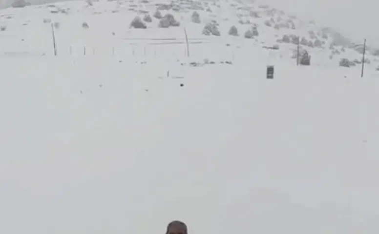 Konya’da Mayıs ayında şok kar yağışı! Bakın kaç cm yağdı?