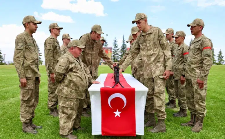 Konya’da Engelliler Haftası’nda duygu dolu Temsili Askerlik Töreni