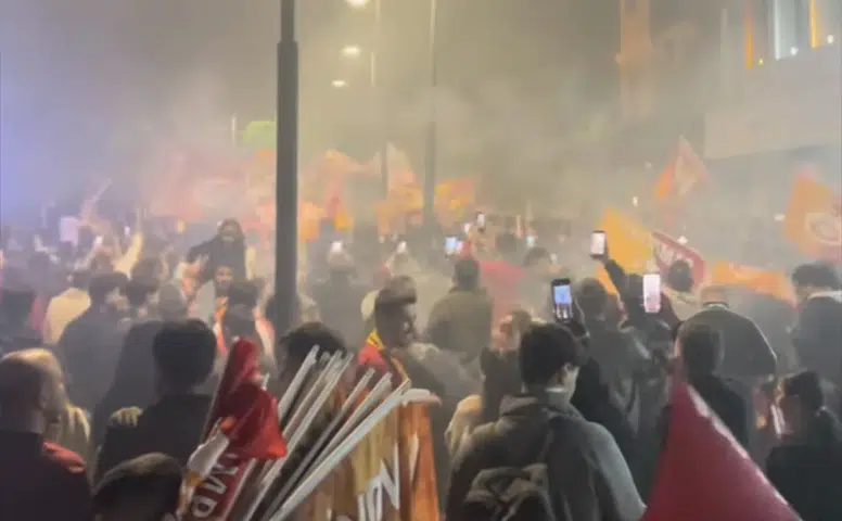 Konya’da Galatasaray coşkusu! Sokaklara döküldüler