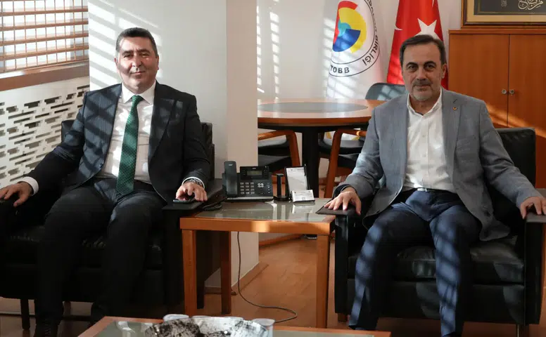 Konya iş dünyası, SGK Müdürü ile görüştü!
