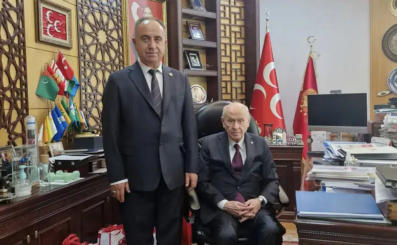 Konyalı Başkan, Bahçeli’nin emir ve talimatlarını aldı