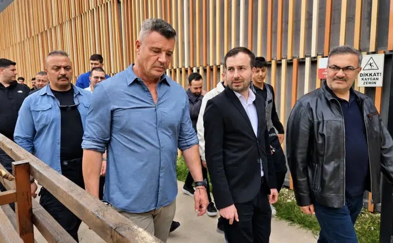 Sadettin Saran Konya’da! O kurumu ziyaret etti