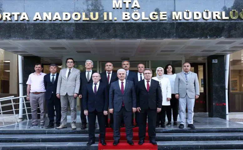 Vali Akın’dan MTA Bölge Müdürlüğüne ziyaret