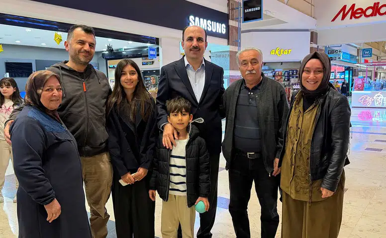 Konya’da samimi buluşma! Başkan Altay vatandaşlarla bir arada