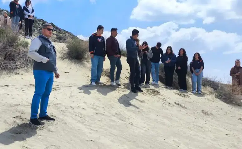 Türkiye’nin tek çölü Konya’da! Öğrenciler o bölgede