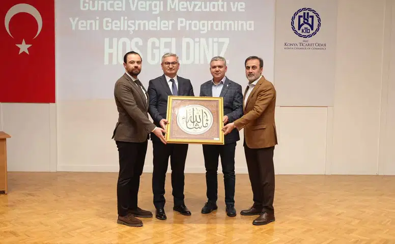 Konya’da vergi semineri! İş dünyası bir araya geldi
