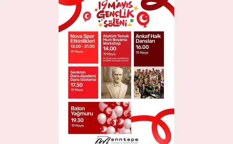 Konya'da 19 Mayıs coşkusu Enntepe AVM’de yaşanacak