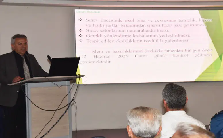 Konya’da LGS Sınav Uygulamalarına İlişkin Değerlendirme Toplantısı Yapıldı