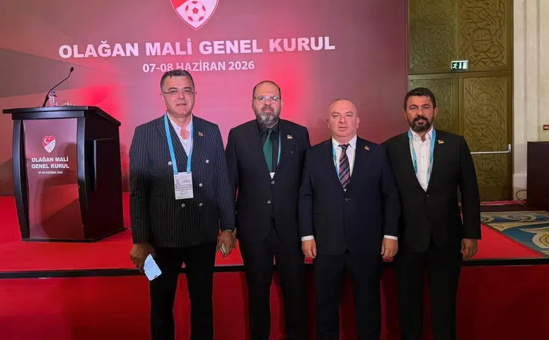 Konyasporlu yöneticiler, TFF Genel Kurulu'na katıldı