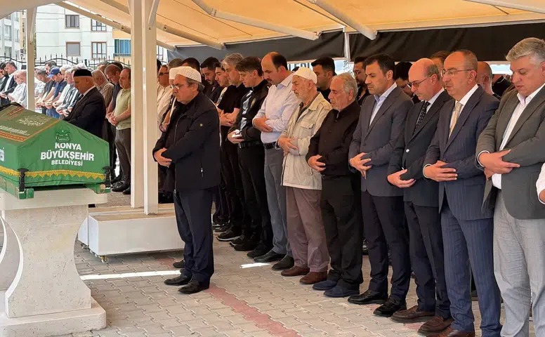 Son yolculuğuna uğurlandı! AK Parti Konya İl Başkanı Özgökçen'in acı günü