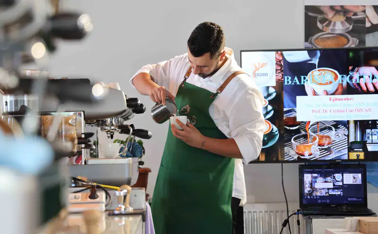 Konya'daki belediyeden sürpriz adım! Baristalar için profesyonel eğitim başlıyor