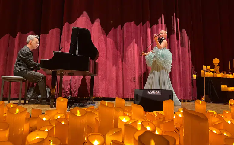 Konya’da mum ışığında unutulmaz gece! Candela Concert’e yoğun ilgi