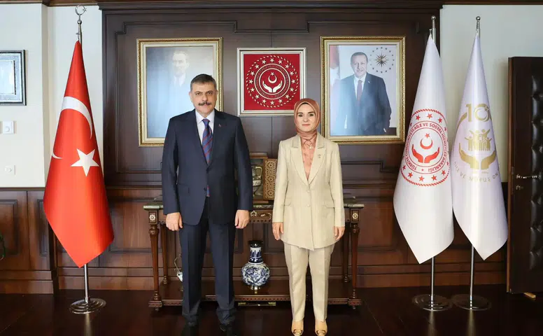 İki Konyalı Bakan buluştu! Görüşmede ne konuşuldu?
