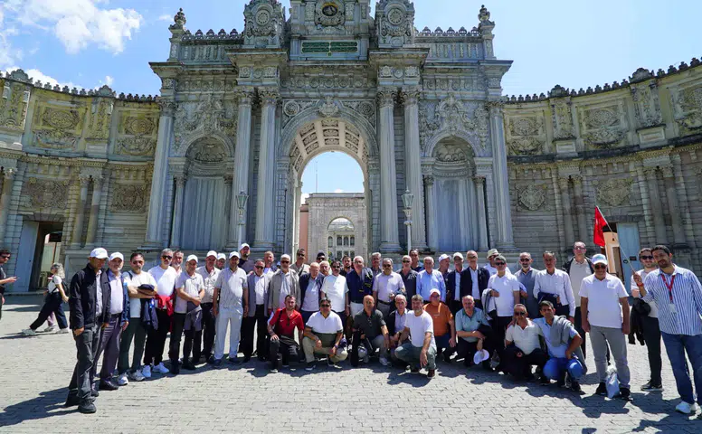 Konya'dan yüksek hızlı trenle İstanbul’a gittiler: Muhtarlar tarihi yerleri gezdi