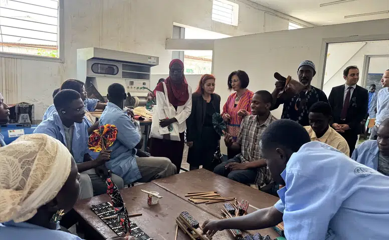 Konya’dan Senegal’e kültür köprüsü! Türk el sanatları rüzgarı esti