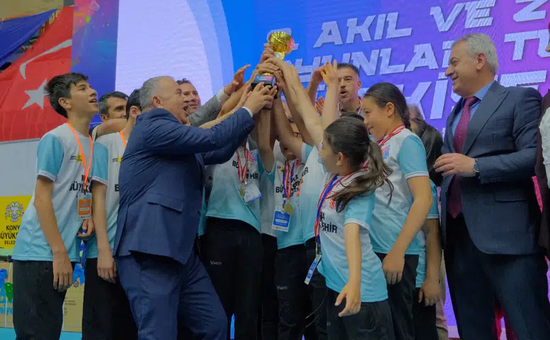 Konya, 3. kez Akıl ve Zeka Oyunları Türkiye Şampiyonu oldu!