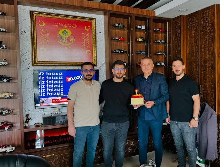 Abdullah Bey yeni yaşını kutladı 1