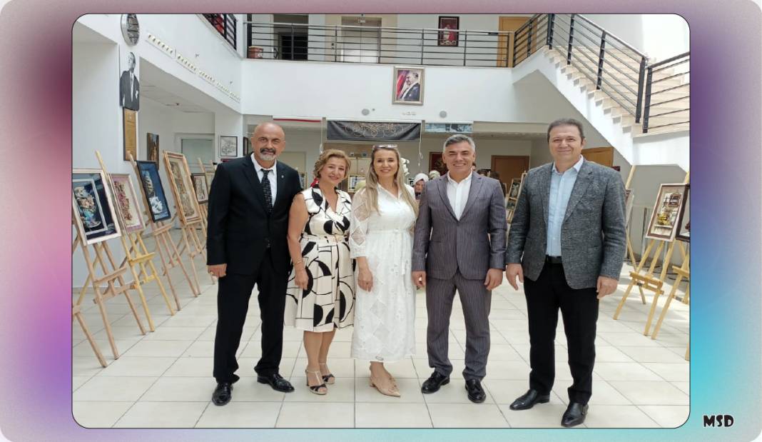 Oğlu anısına sergi açtı 3