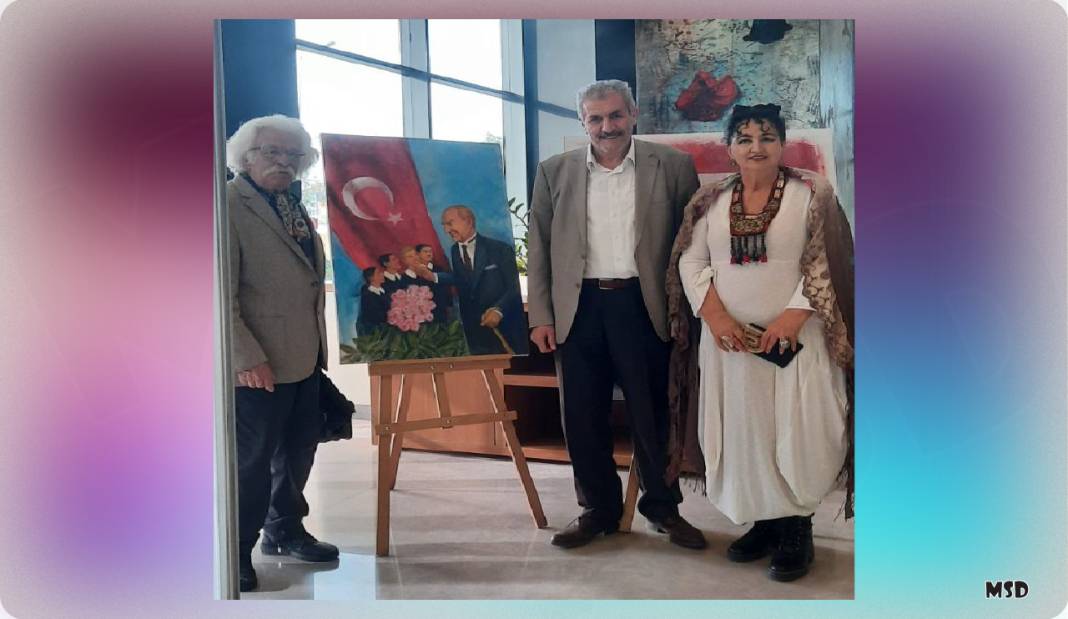 Turan, Çallı çiftinin sergisine katıldı 2