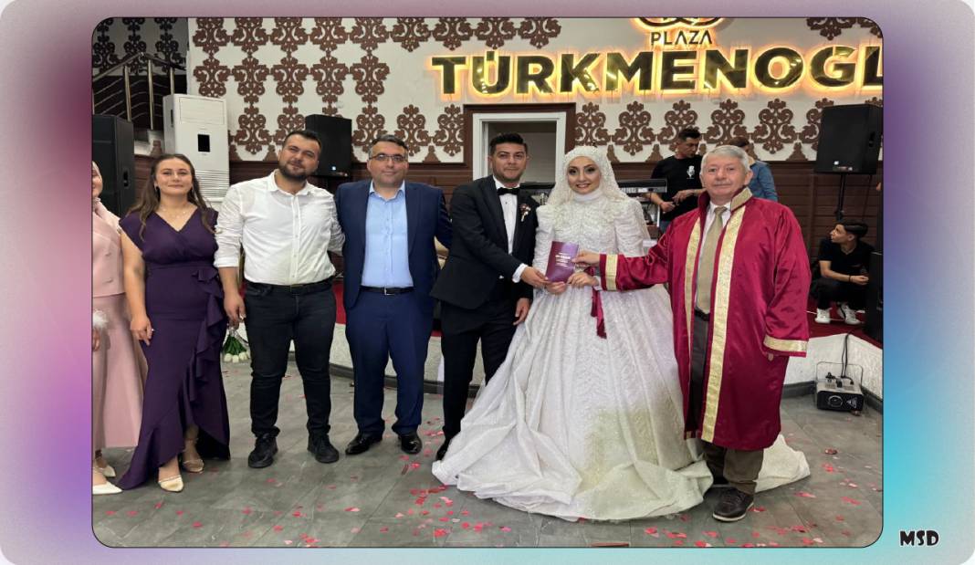 Merve ile Ali Can dünya evine girdi 3