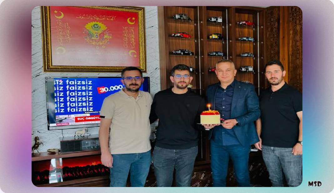 Abdullah Bey yeni yaşını kutladı 2