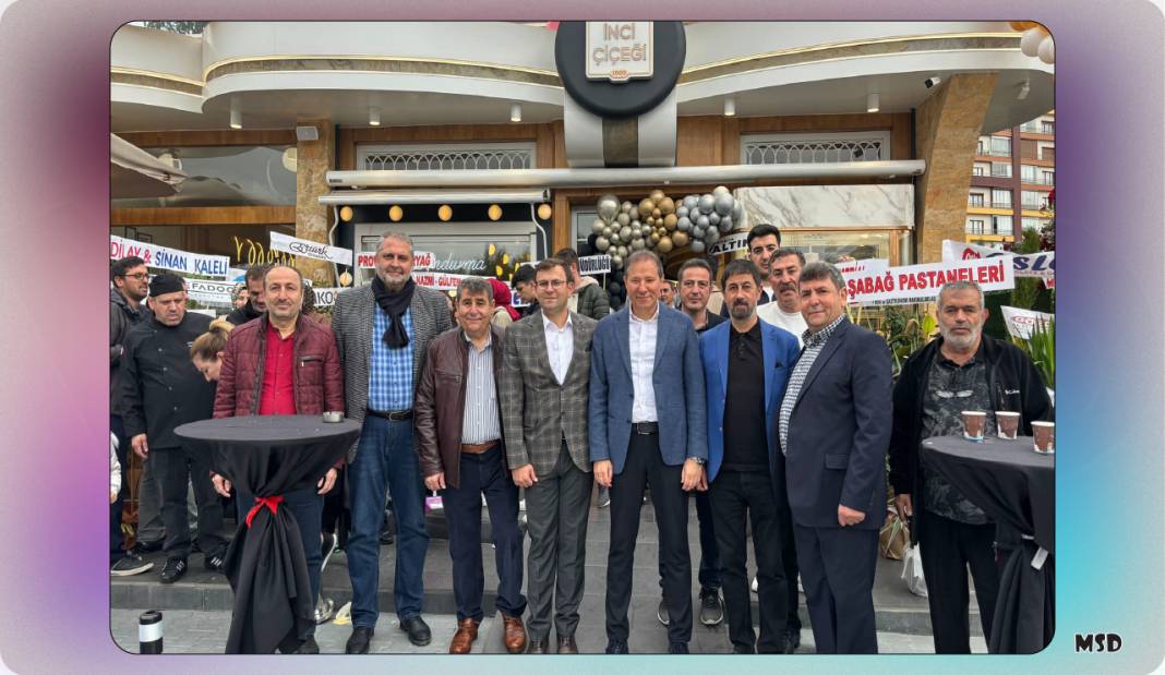 İnci Çiçeği Pastanesi açıldı 2