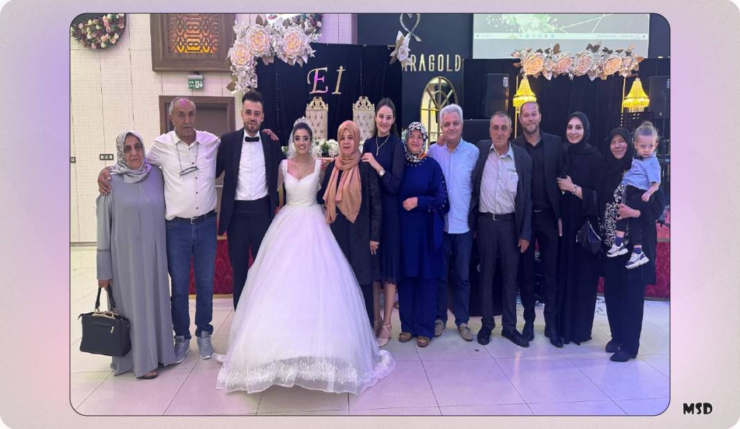 Elif ile İsmail dünyaevine girdi 2