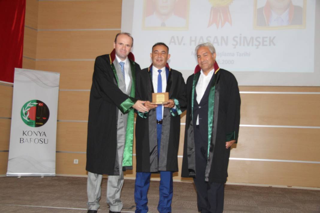 Baro'dan avukatlara plaket töreni 3