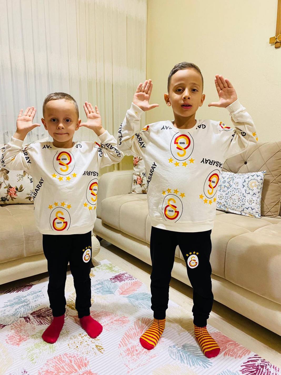 Işık’ın torunlarından galibiyet pozu 1