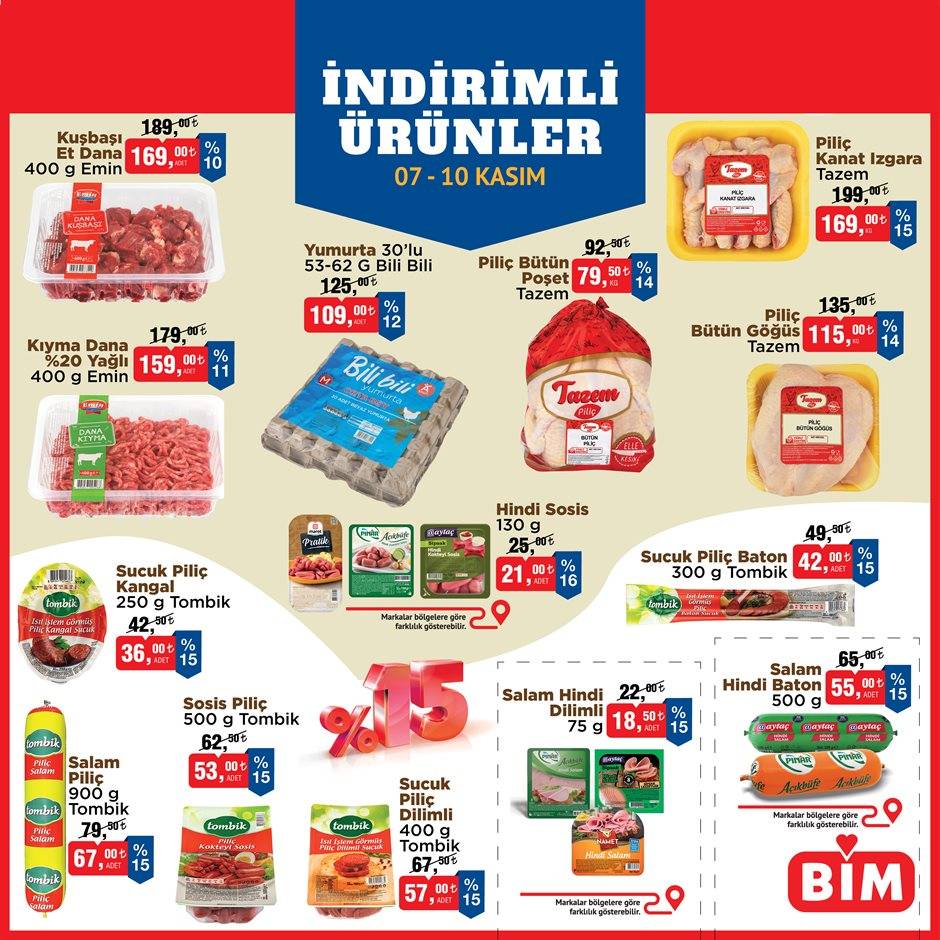 Bu hafta sonu, BİM'de gıdada büyük indirim var 1