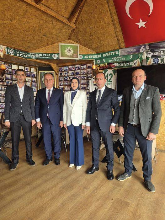 MHP Konya'dan Seren'e ziyaret 1