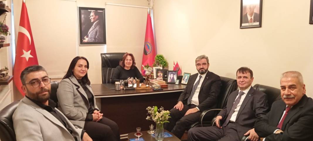 TÜED’e Deva Partisi'nden ziyaret 1