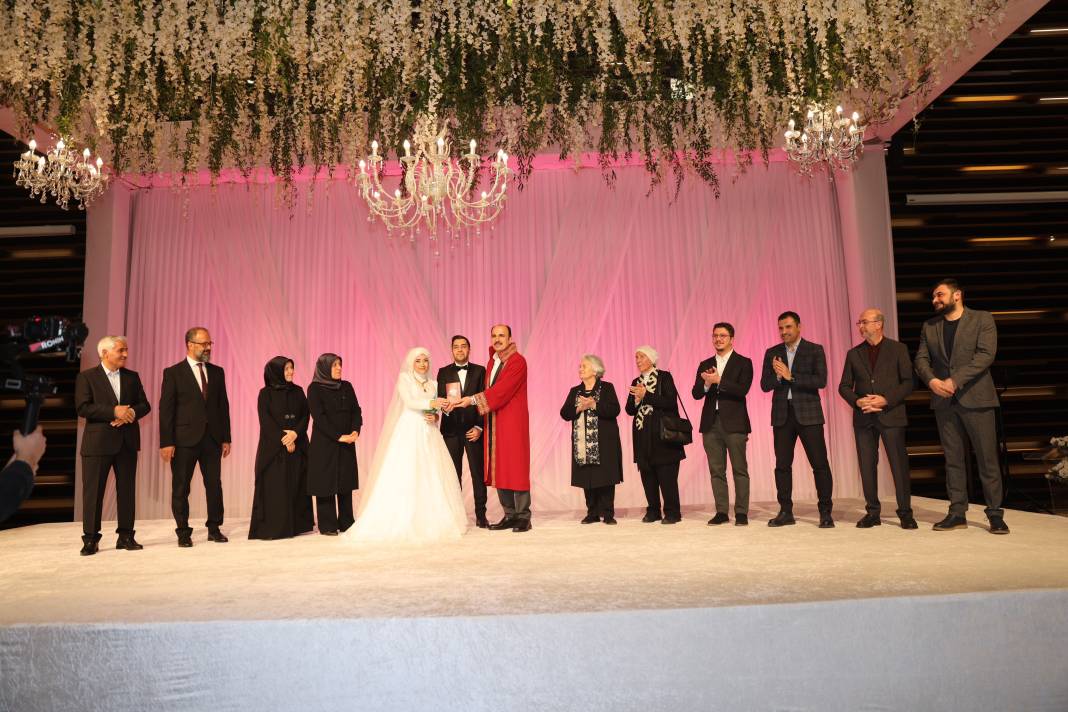 Konya protokolü bu nikahta! 2