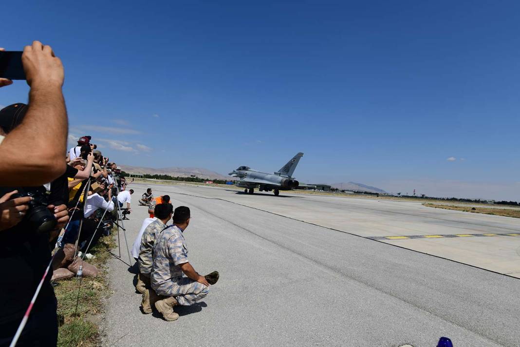Konya'da Uluslararası Anadolu Kartalı-2025 Eğitimi’ne büyük ilgi 2