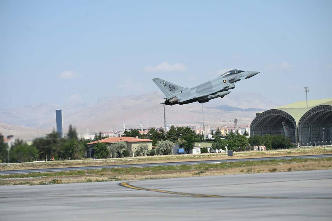 Konya'da Uluslararası Anadolu Kartalı-2025 Eğitimi’ne büyük ilgi 7